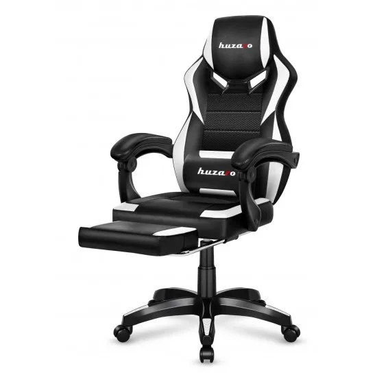 HUZARO HZ-Force 5.3 White Mesh - Gaming stol bel