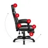 HUZARO HZ-Force 5.3 White Mesh - Gaming stol bel