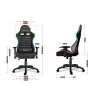 HUZARO HZ-Force 6.0 RGB - Gaming stol led rgb