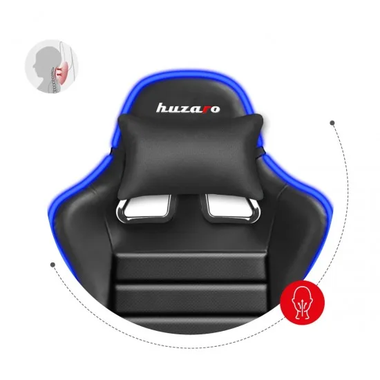 HUZARO HZ-Force 6.0 RGB - Gaming stol led rgb