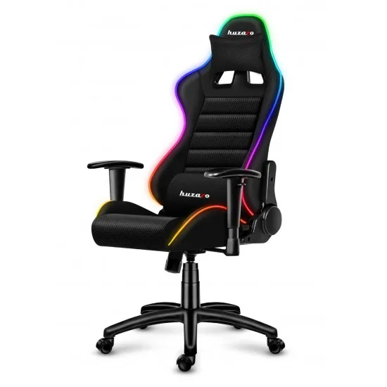 HUZARO HZ-Force 6.0 RGB Mesh - Gaming stol led rgb