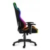 HUZARO HZ-Force 6.0 RGB Mesh - Gaming stol led rgb