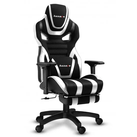 HUZARO HZ-Force 7.5 White Mesh - Gaming stol bel