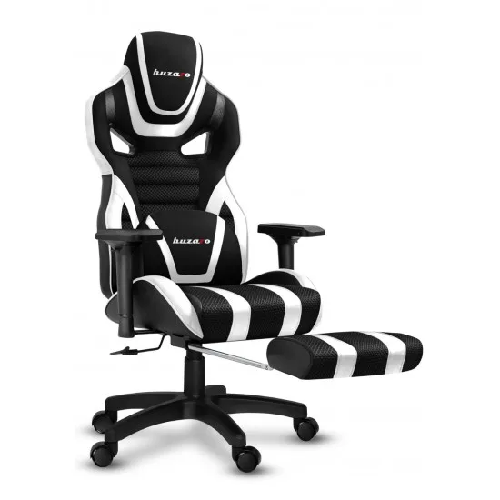 HUZARO HZ-Force 7.5 White Mesh - Gaming stol bel