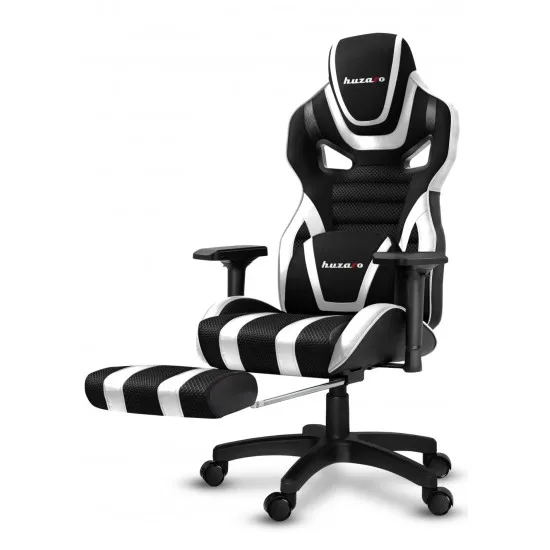 HUZARO HZ-Force 7.5 White Mesh - Gaming stol bel