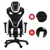HUZARO HZ-Force 7.5 White Mesh - Gaming stol bel
