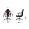 HUZARO HZ-Ranger 1.0 Pink Mesh - Gaming stol roza