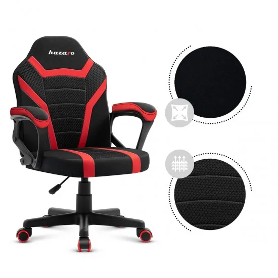 HUZARO HZ-Ranger 1.0 Red Mesh - Gaming stol rdeč