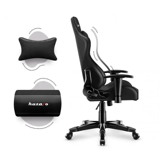 HUZARO HZ-Ranger 6.0 Black - Gaming stol črn