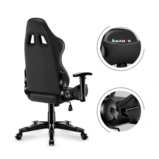 HUZARO HZ-Ranger 6.0 Black - Gaming stol črn