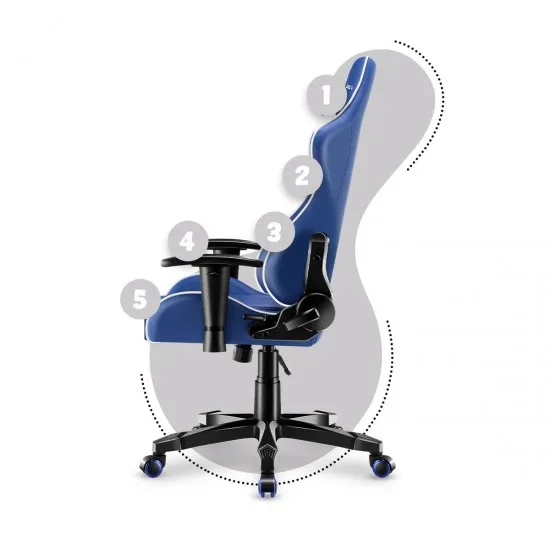 HUZARO HZ-Ranger 6.0 Blue - Gaming stol moder