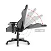 HUZARO HZ-Ranger 6.0 Grey Mesh - Gaming stol siv