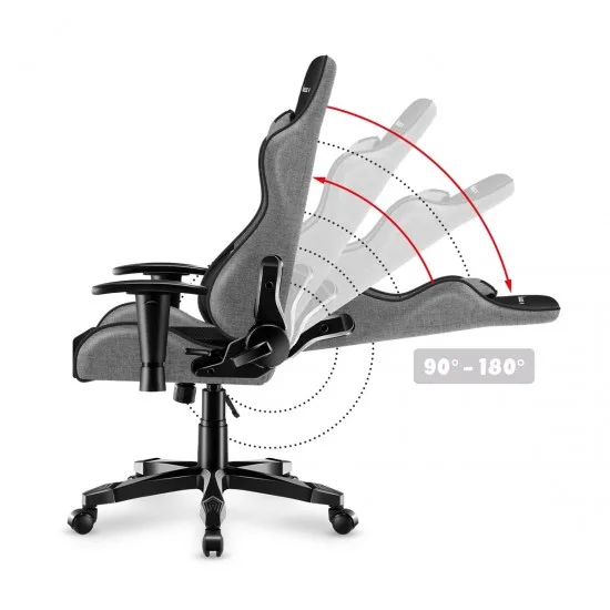 HUZARO HZ-Ranger 6.0 Grey Mesh - Gaming stol siv