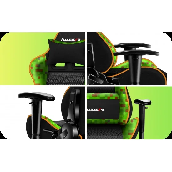 HUZARO HZ-Ranger 6.0 Pixel Mesh - Gaming stol pixel