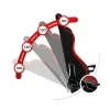 HUZARO HZ-Ranger 6.0 Red Mesh - Gaming stol rdeč