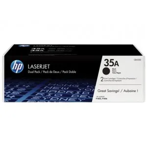 HP CB435AD (črna) dvojno pakiranje - Original toner