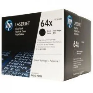 HP CC364XD (črna) dvojno pakiranje - Original toner