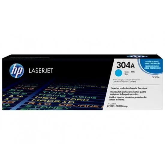 HP CC531A - 304A (modra) - Original toner