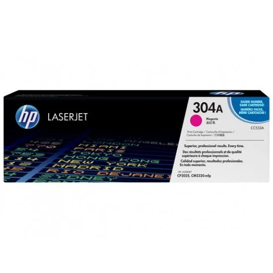 HP CC533A - 304A (škrlatna) - Original toner