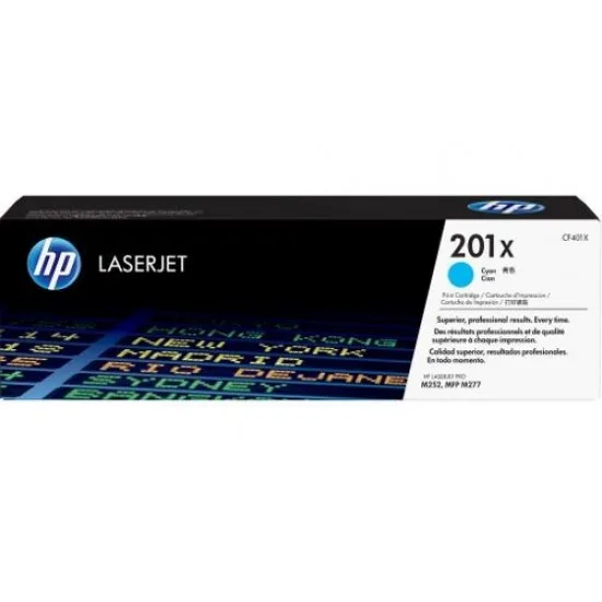 HP CF401X - 201X (modra) - Original toner