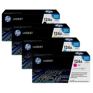 HP Q6000-1-2-3 124A (BK-C-M-Y) - Original komplet tonerjev