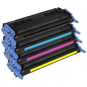 HP Q6000-1-2-3 124AK (BK-C-M-Y) - Kompatibilen komplet tonerjev