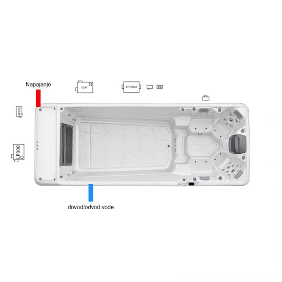 JJSPA Alpha 9041 - Protitočno plavalni bazen