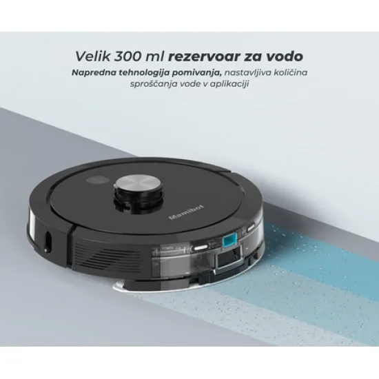 MAMIBOT EXVAC900S črn - Robotski sesalnik