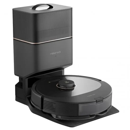 ROBOROCK Q8 MAX+ črna - Robotski sesalnik s samopraznilno postajo
