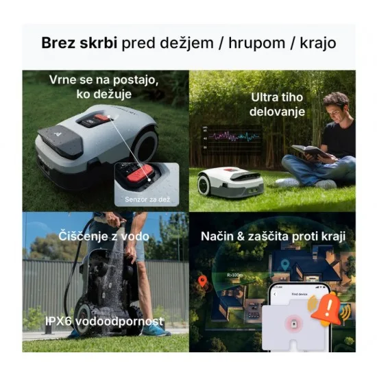 ANTHBOT GENIE 1000 - Robotska kosilnica