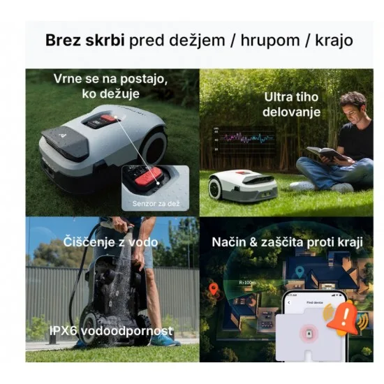ANTHBOT GENIE 3000 - Robotska kosilnica