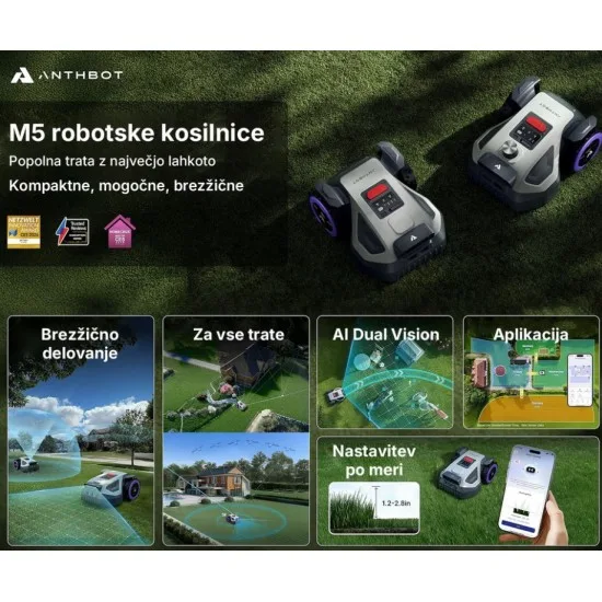 ANTHBOT M5 RTK - Robotska kosilnica