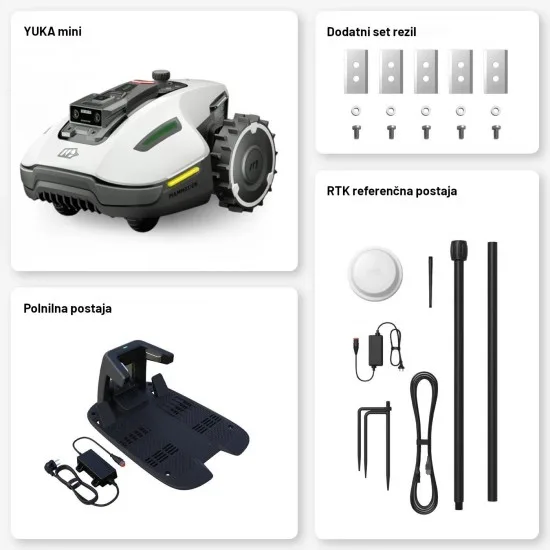 YUKA mini 600 - Robotska Kosilnica