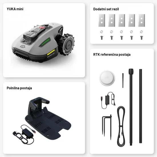 YUKA mini 800 - Robotska Kosilnica