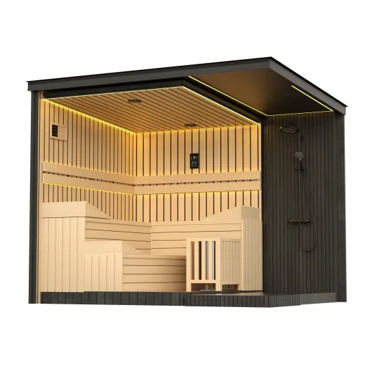 JJSPA ZEN CUBE ELEGANCE - Zunanja finska savna
