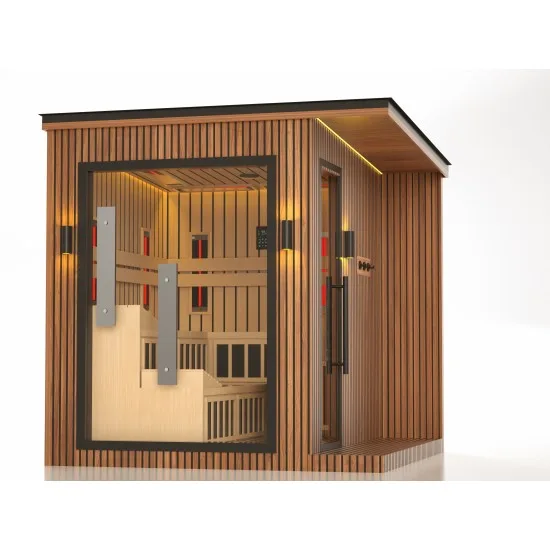 JJSPA ZEN CUBE HYBRID COMFORT - Zunanja kombinirana savna