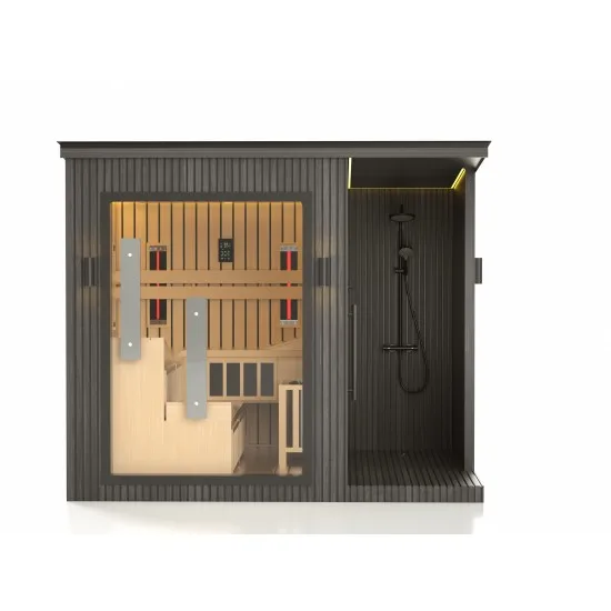 JJSPA ZEN CUBE HYBRID ELEGANCE - Zunanja kombinirana savna
