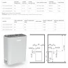 HELO VIENNA STS - Električna peč za savno, 6 kW