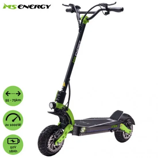 MS ENERGY ES-x10-BGR - Električni skiro