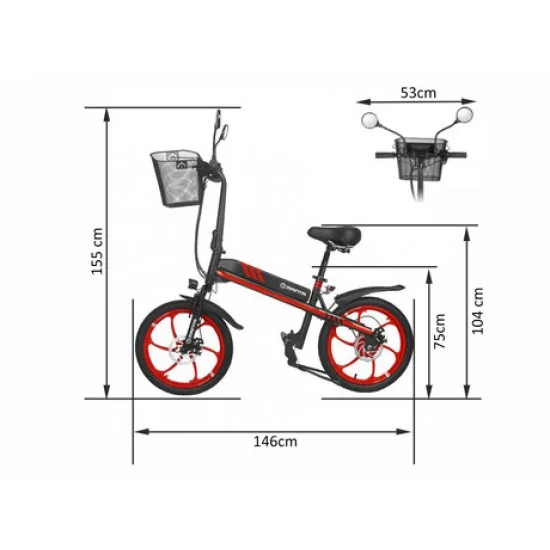 MANTA MES2001L - Električni kolo