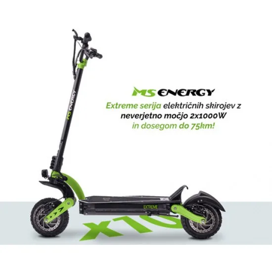 MS ENERGY ES-x10-BGR - Električni skiro