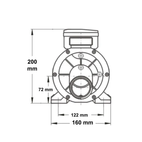 Obtočna črpalka LX Whirlpool DH1.0