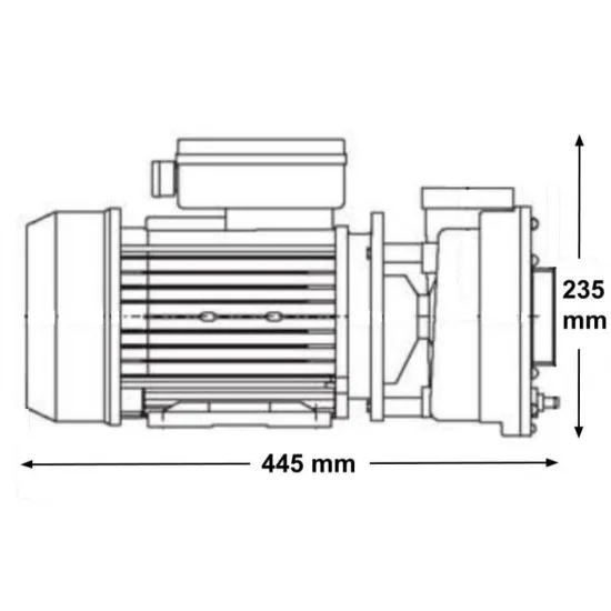 LX Whirlpool WP200-II 2-stopenjska črpalka