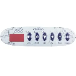 Gecko TSC-30 / K-30 @doma prekrivalo s 6 gumbi