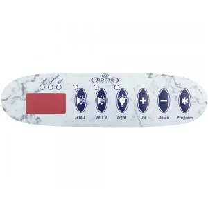 Gecko TSC-30 / K-30 @doma prekrivalo s 6 gumbi