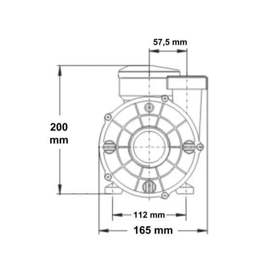 Obtočna črpalka LX Whirlpool WTC50M