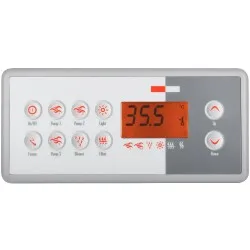 Tipkovnica Gecko TSC-8 / K-8, 10-gumb