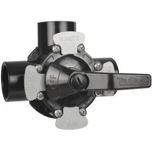 Waterway TrueSeal 3-potni preklopni ventil 2" M ali 1,5" F