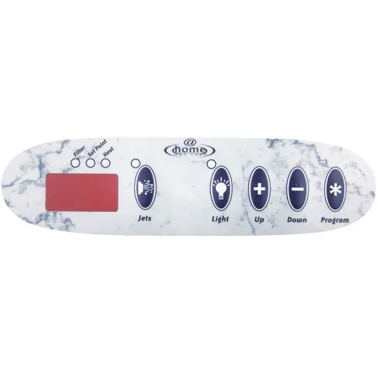 Gecko TSC-30 / K-30 @doma prekrivka, 5 gumbov
