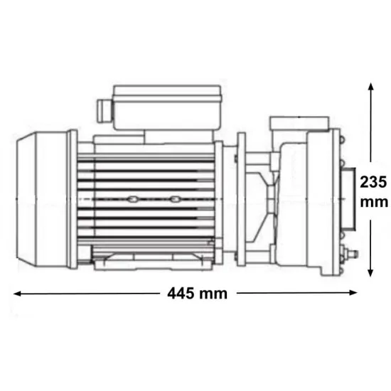 LX Whirlpool WP250-II 2-stopenjska črpalka